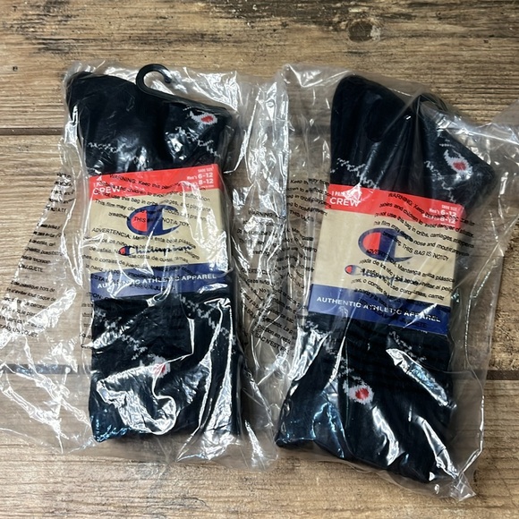 Champion Other - Champion | Black Crew Socks 2 PAIRS